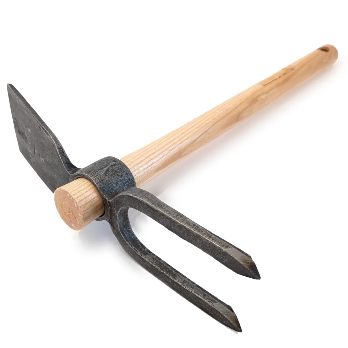Težka vrtna motika 40 cm jesenov ročaj