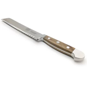 E430/21L - Levoročni nož za kruh - serija Alpha barrel oak