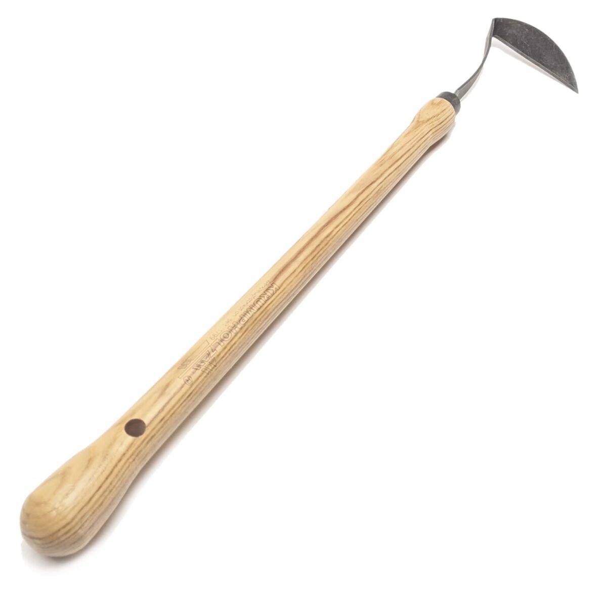 Ročaj z gumbom iz pepela 48 cm