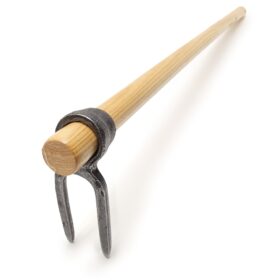 1128 - Ročni sekljalnik z 2 zobmi - 80 cm jesenov ročaj