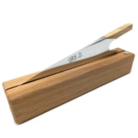 Güde THE KNIFE Oljka + držalo za nože hrastov les