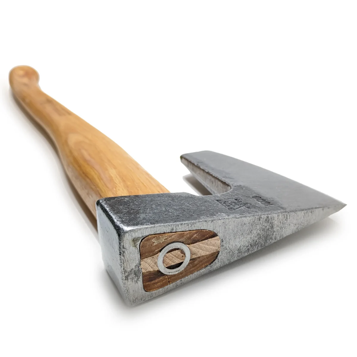 geschmiedete Universalaxt Wikingeraxt 1 kg Hickorystiel