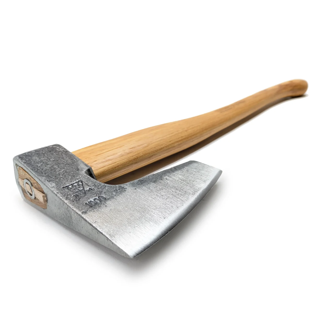 geschmiedete Universalaxt Wikingeraxt 1 kg Hickorystiel