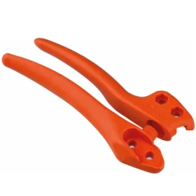 Original Löwe - 1 par plastičnih ročajev za ročaj oblike 04 (ukrivljen navznoter) - št. 11.004/07